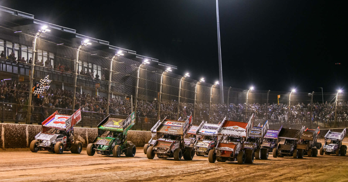 McHugh Dominates Sprintcar Power Tour Round 1 in Front of Massive Sydney Crowd