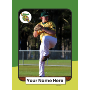 custom sports card