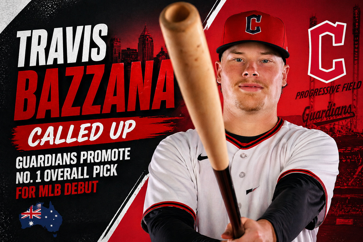TRAVIS BAZZANA CALLED UP: AUSSIE NO.1 PICK HITS THE BIG LEAGUES 🔥